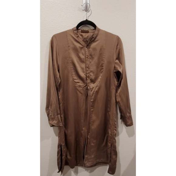 CP SHADES Jasmine Brown Tunic Top - Picture 1 of 7
